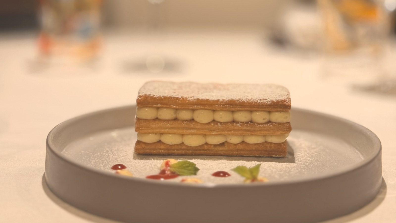 Millefeuille à la vanille