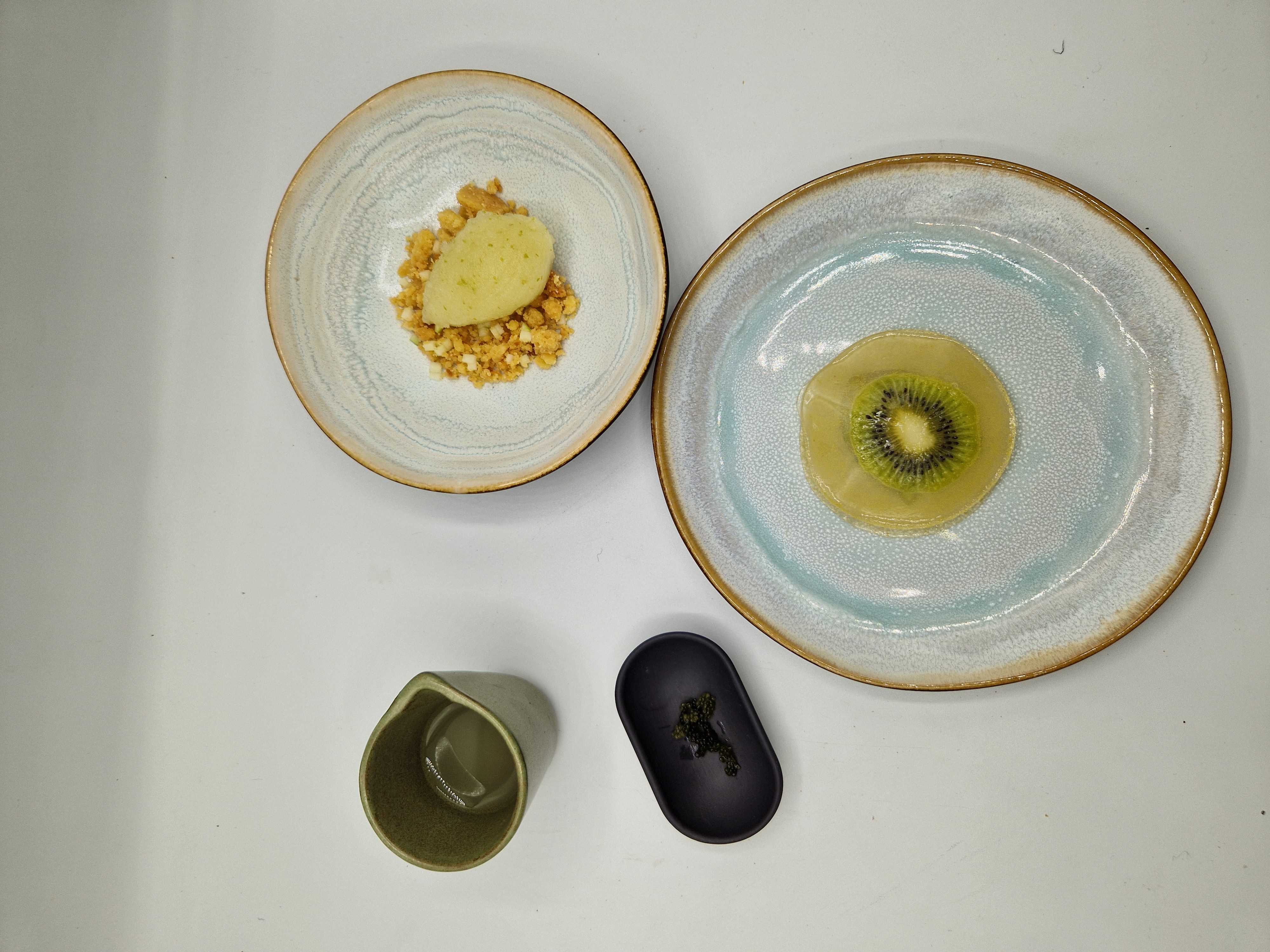 Pomme verte, kiwi Français, vodka